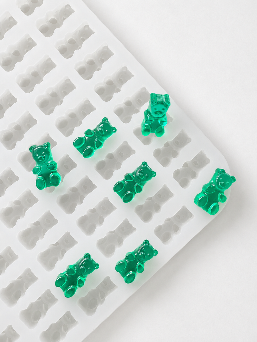 Gummibjörnsformar