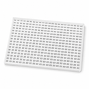 Top view of 2.9mL compliance logo cube gummy mold with 391 cavities