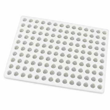 4mL smiley face gummy mold top view
