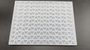 5.1mL pyramid triangle gummy mold with 220 cavities product video
